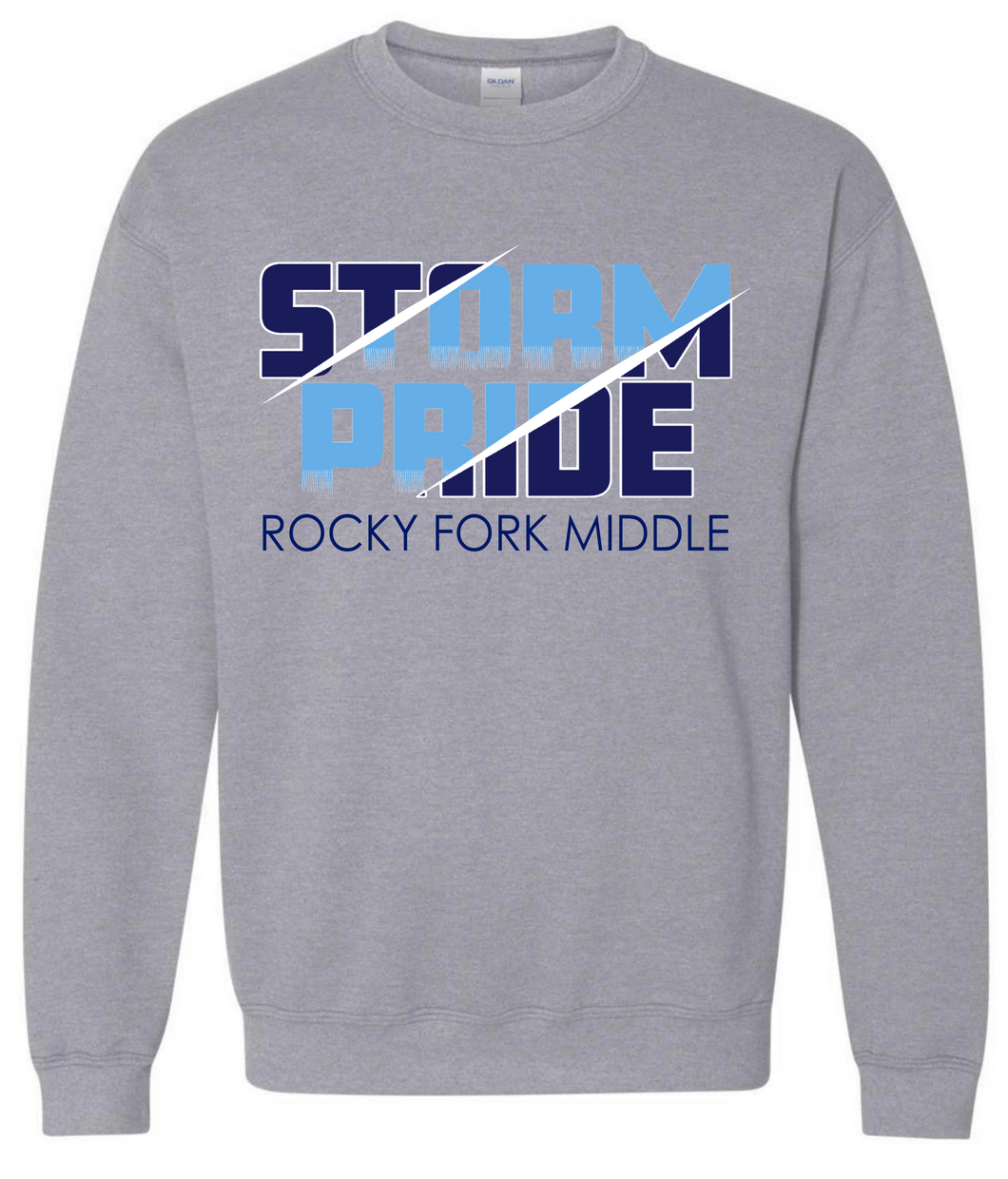 Blue on Blue STORM Sweatshirt