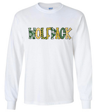Load image into Gallery viewer, Wolfpack Or Greenbrier White longsleeve Tshirt
