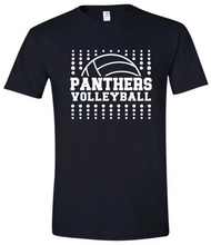 Load image into Gallery viewer, Panthers Volleyball Dot Tshirt
