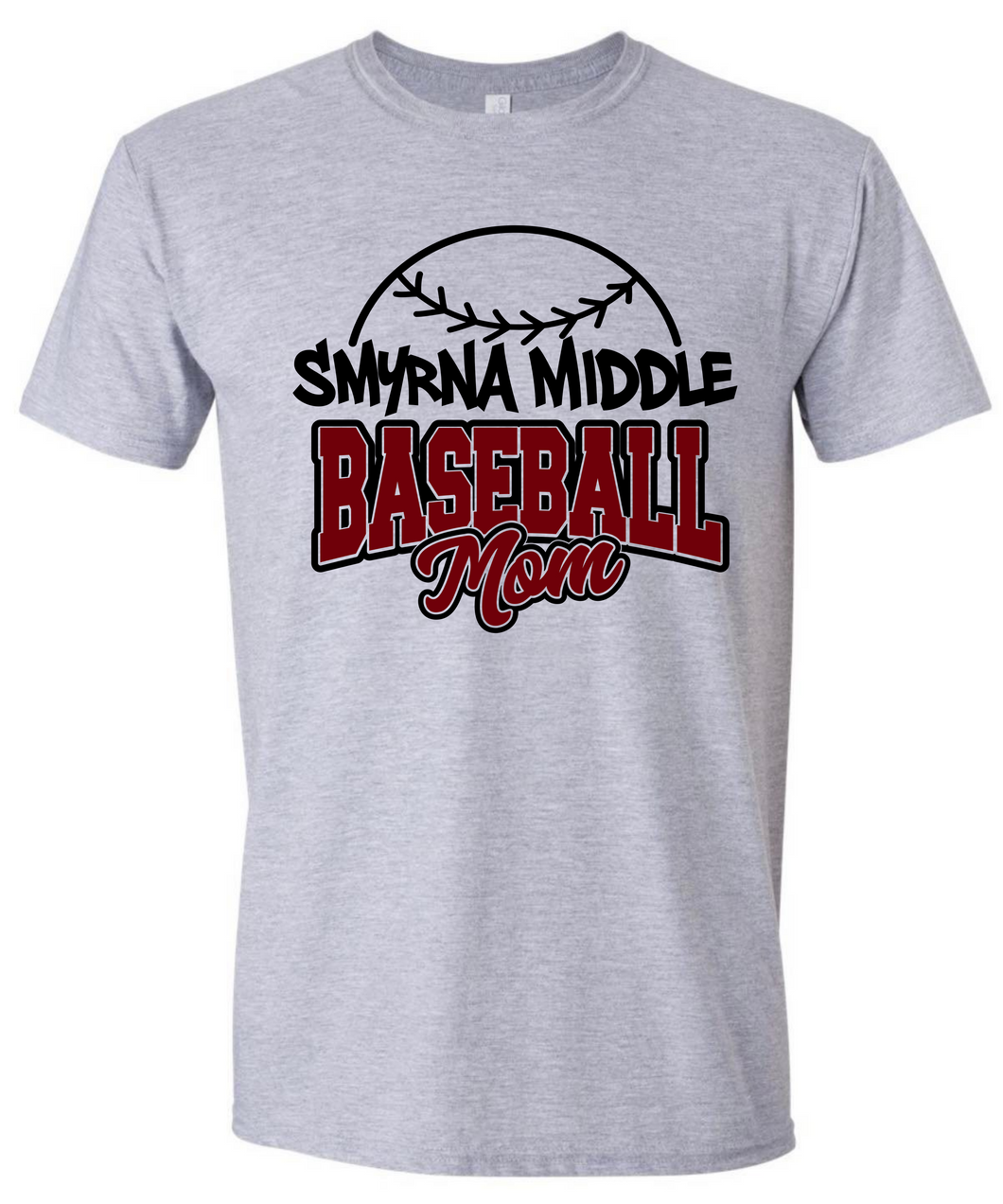 Smyrna Middle Baseball Mom Tshirt