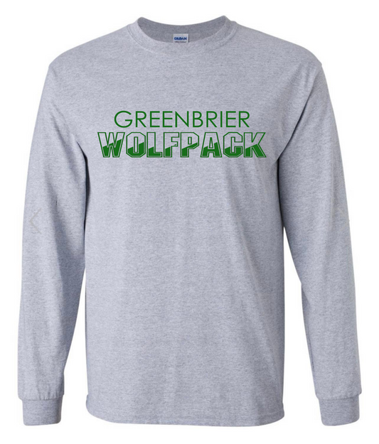 Greenbrier Two Tone Wolfpack Tshirt