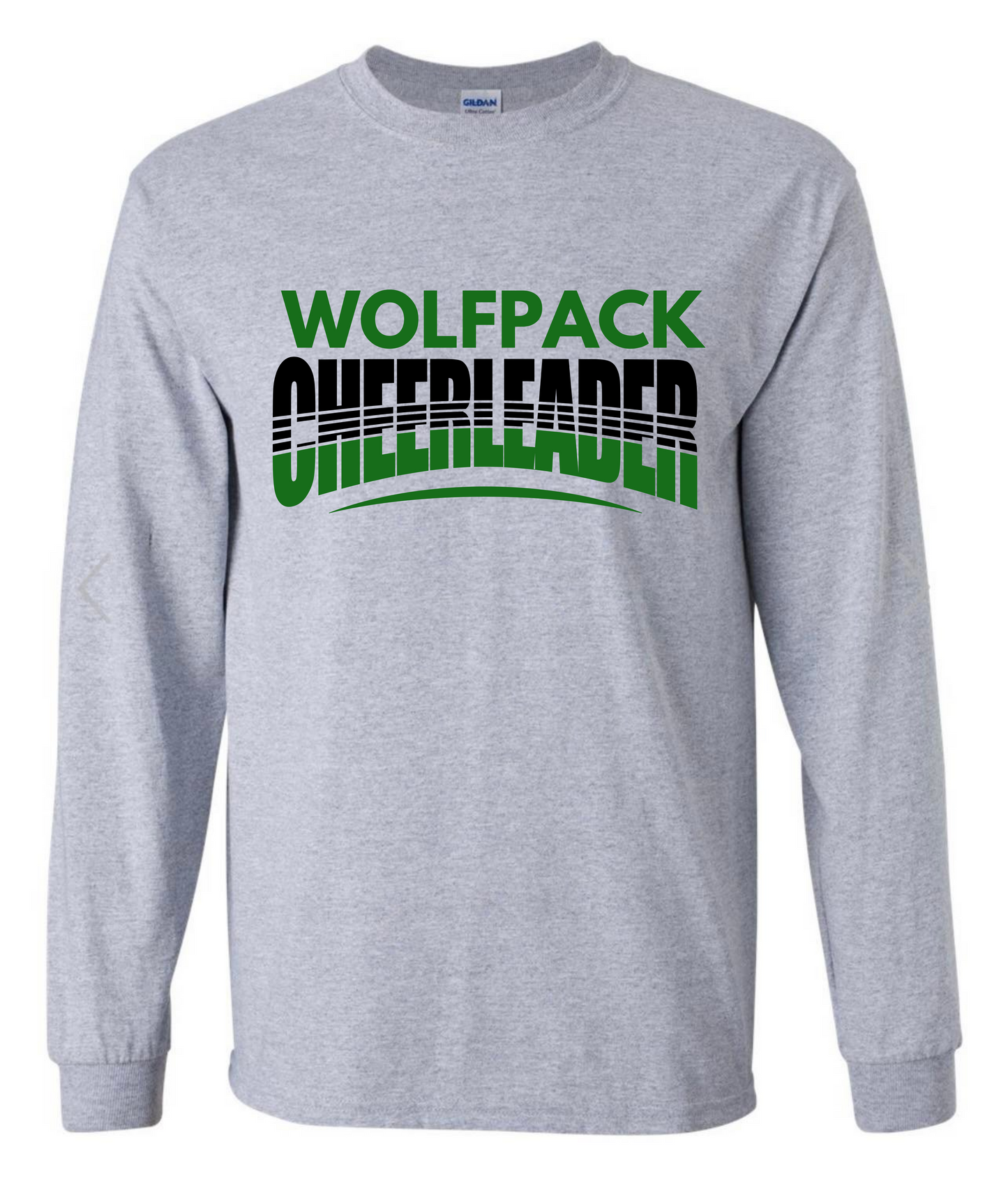 Wolfpack Cheerleader Longsleeve Tshirt