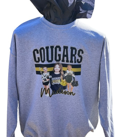 Personalized Sports Sweatshirt