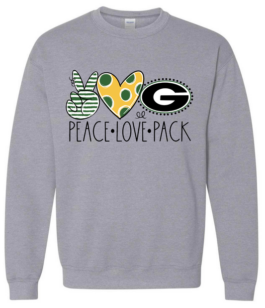 Peace Love Pack Sweatshirt