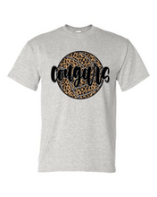 Load image into Gallery viewer, Cougars Leopard Volleyball Tshirt
