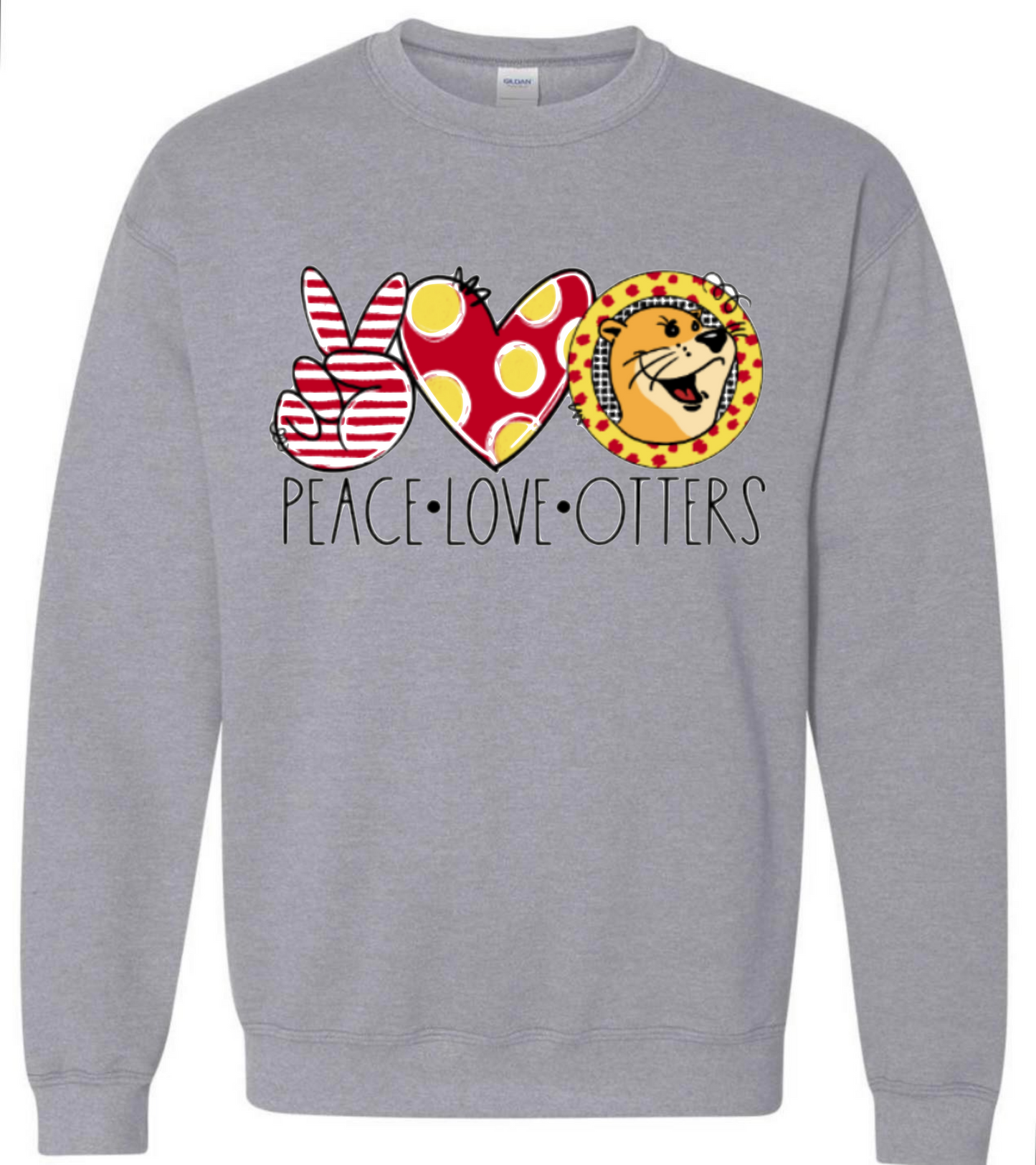 Peace Love Otters Sweatshirt