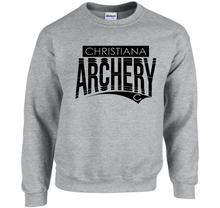 Load image into Gallery viewer, Christiana Archery Split Word Sweatshirt
