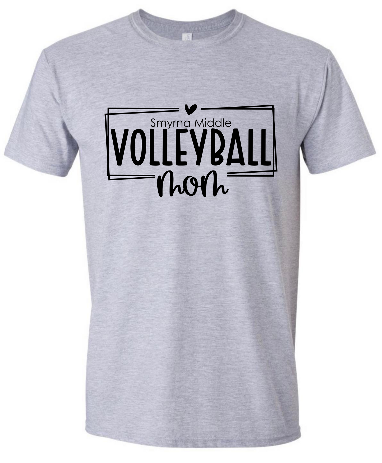 Smyrna Middle Volleyball Mom Tshirt