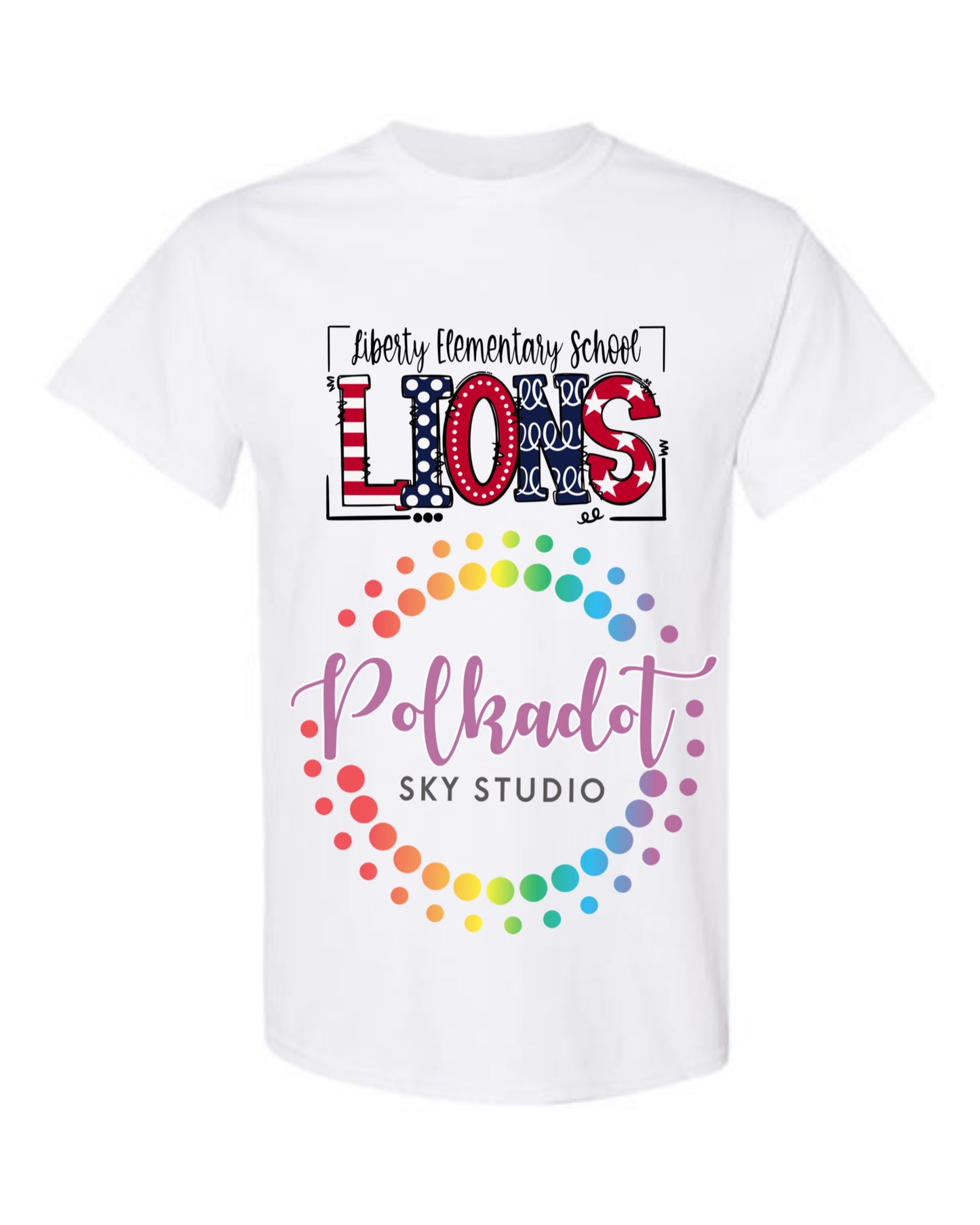 Liberty Elementary School Lions Tshirt