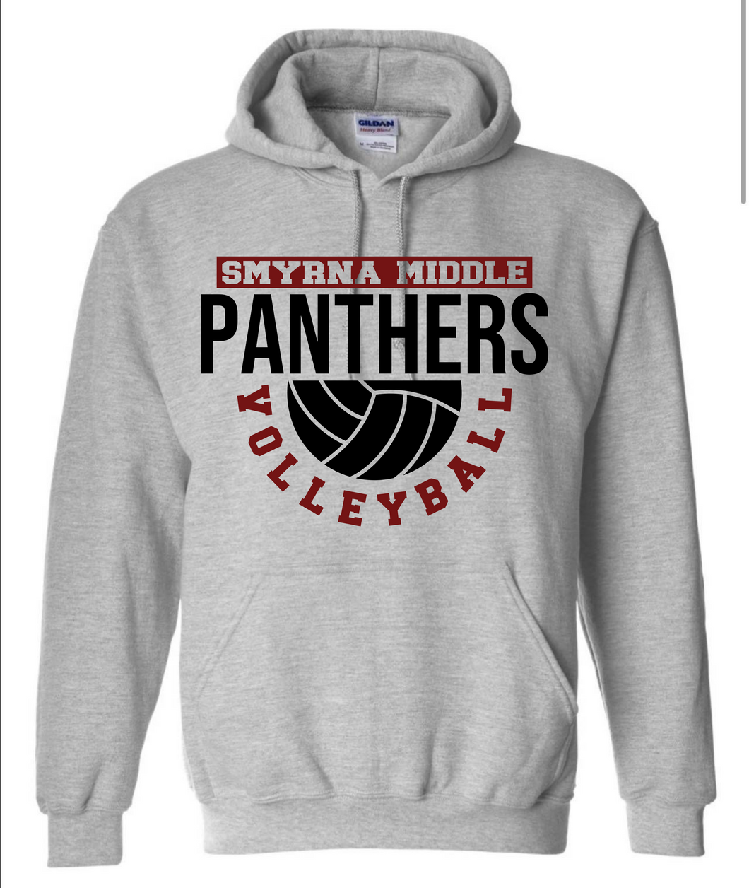 Panthers Curve Volleyball Hoodie