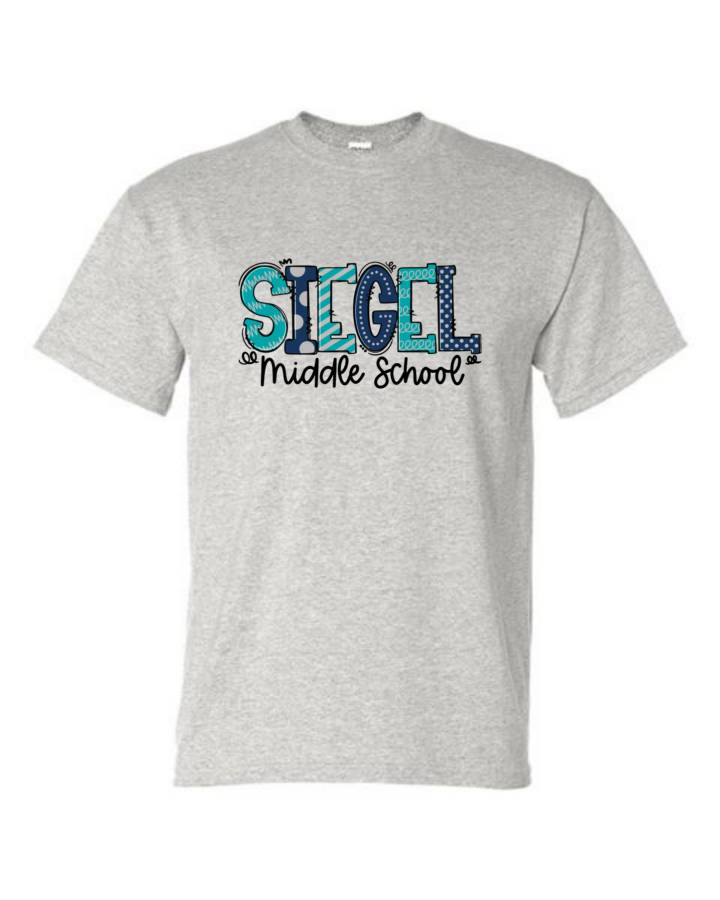 Siegel Middle School Doodle Design Tshirt