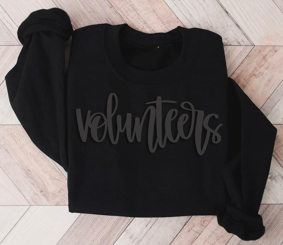 Volunteers Blackout Sweatshirt