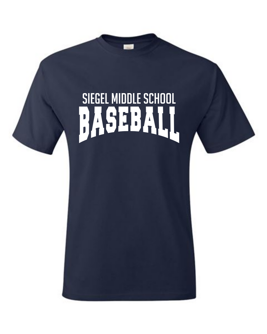 Siegel Middle School Baseball Tshirt