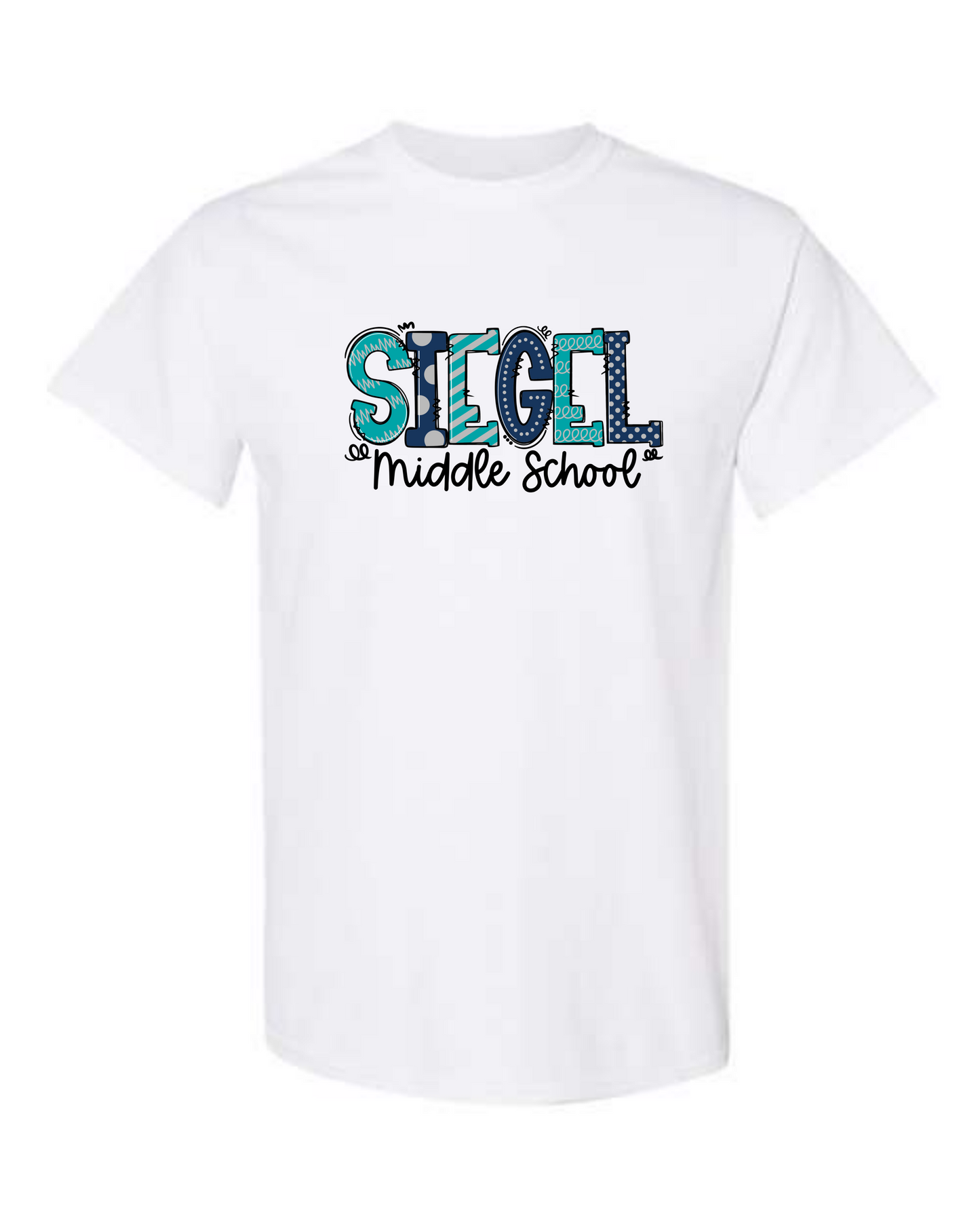 Siegel Middle School Doodle Design Tshirt