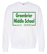 Load image into Gallery viewer, Greenbrier Middle Box est. Sweatshirt
