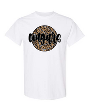 Load image into Gallery viewer, Cougars Leopard Volleyball Tshirt
